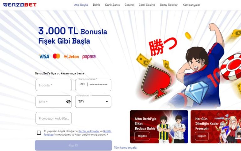Genzobet Giriş, Genzobet Casino, Genzobet Mobil İndir